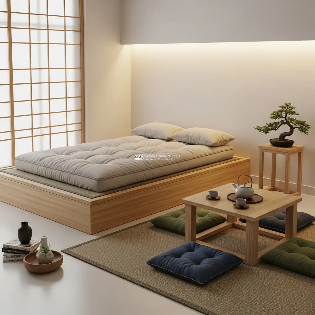 Dipan custom Lesehan Ala Jepang