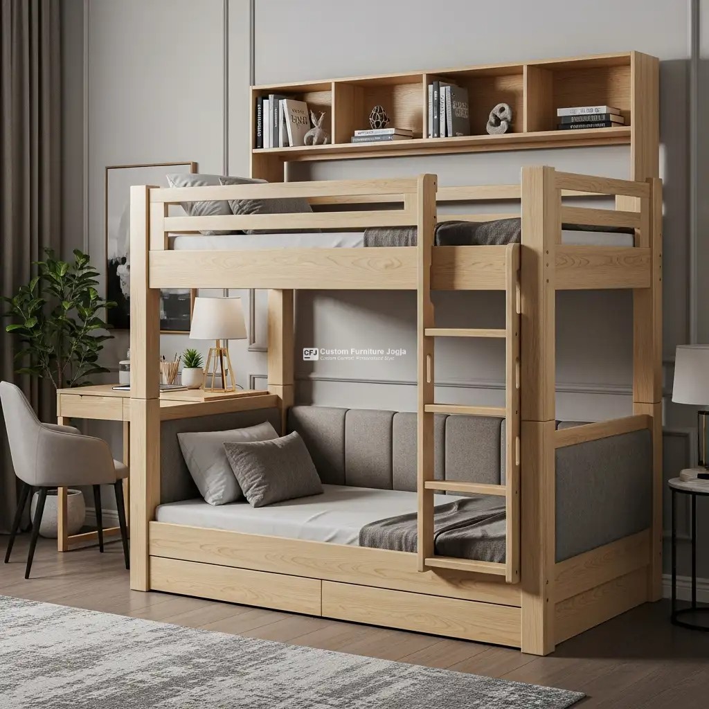 Dipan custom bertingkat Hemat Ruang