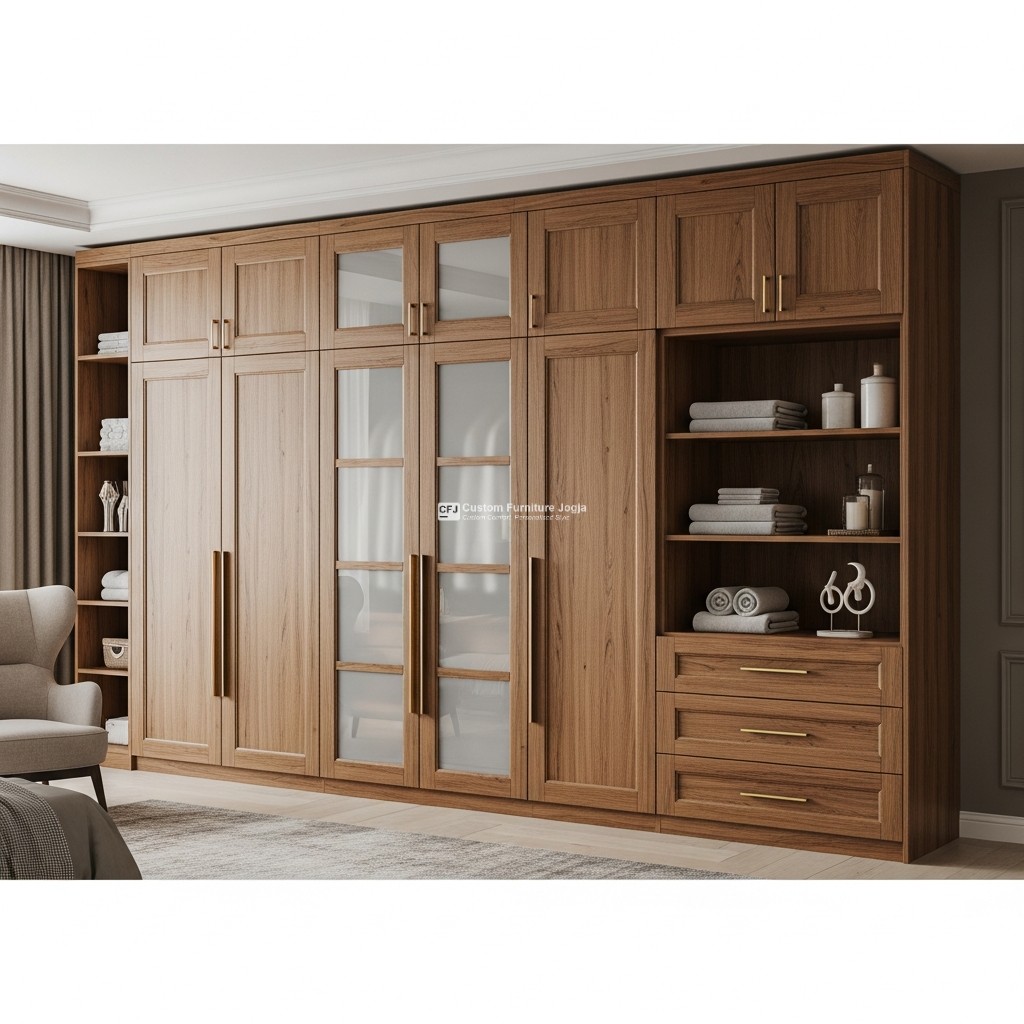 Konsep Lemari Built-in