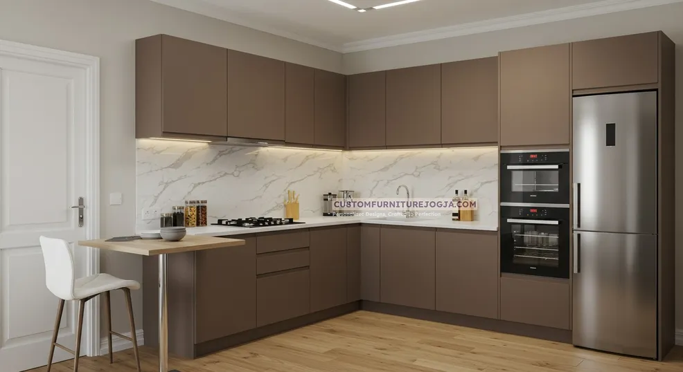 Karya L shape Kitchen Set
