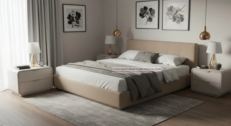 Karya Tempat Tidur Dewasa