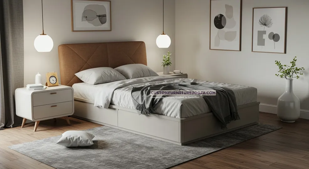 Karya Tempat Tidur Dewasa