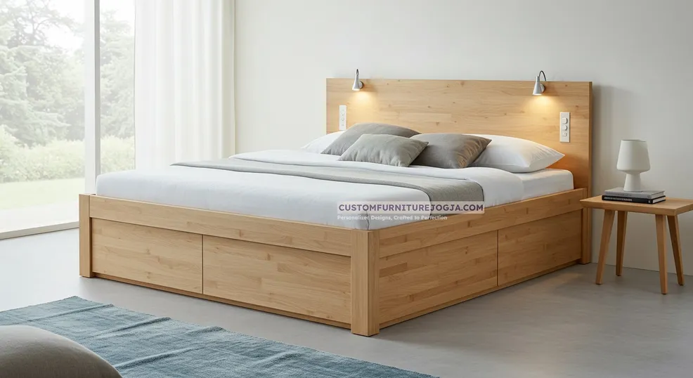 Karya Tempat Tidur Dewasa