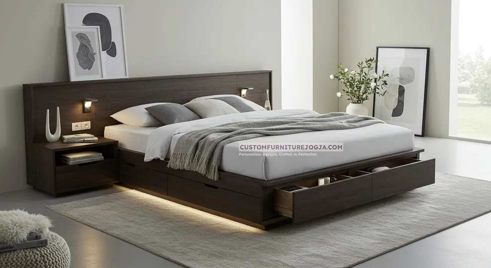 Karya Tempat Tidur Dewasa