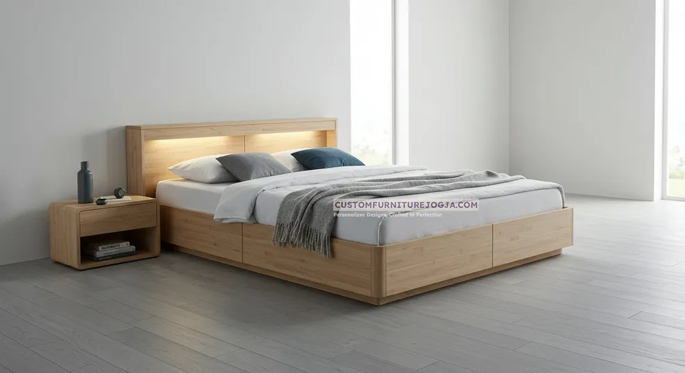 Karya Tempat Tidur Dewasa