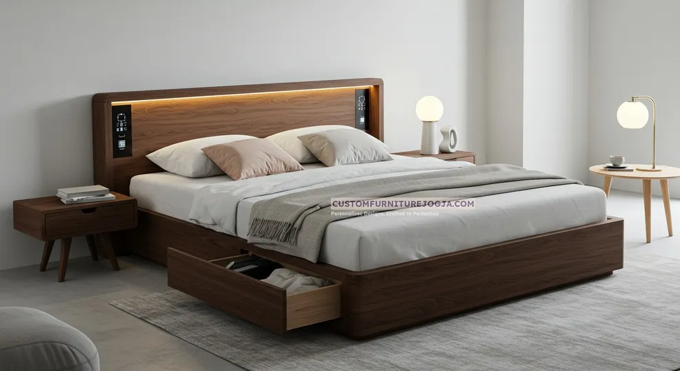 Karya Tempat Tidur Dewasa