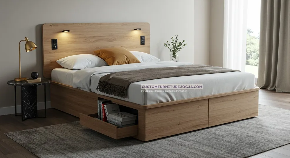 Karya Tempat Tidur Dewasa