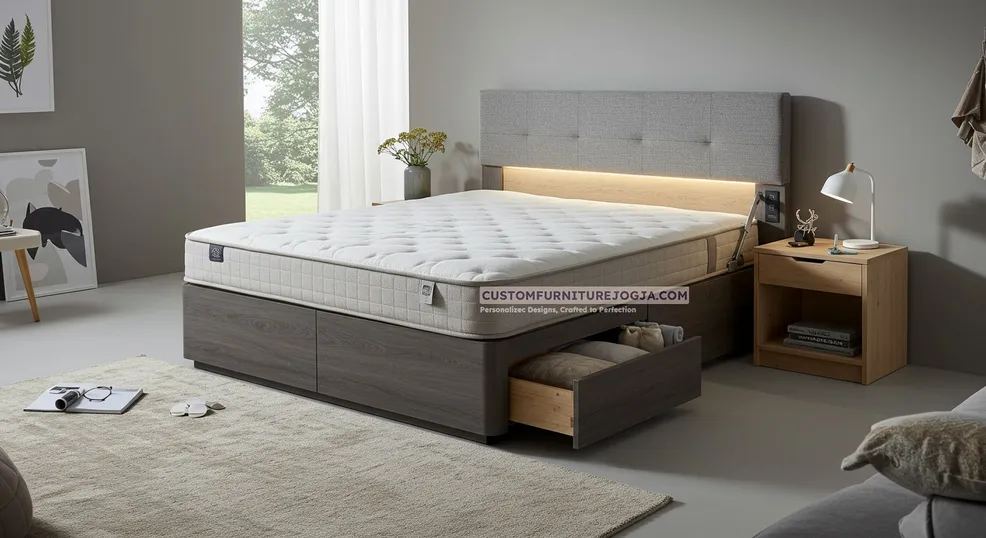 Karya Tempat Tidur Dewasa