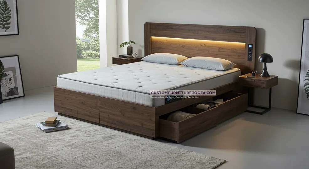 Karya Tempat Tidur Dewasa