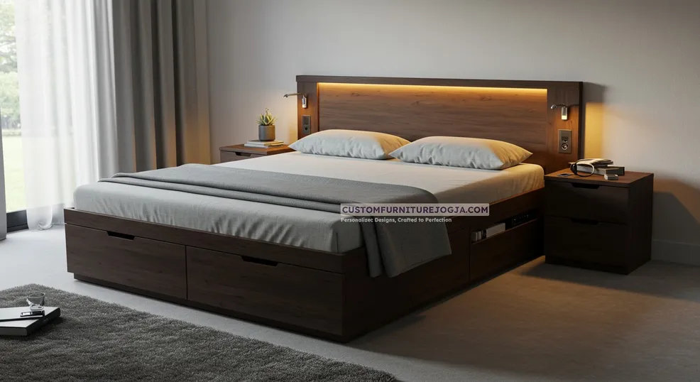 Karya Tempat Tidur Dewasa