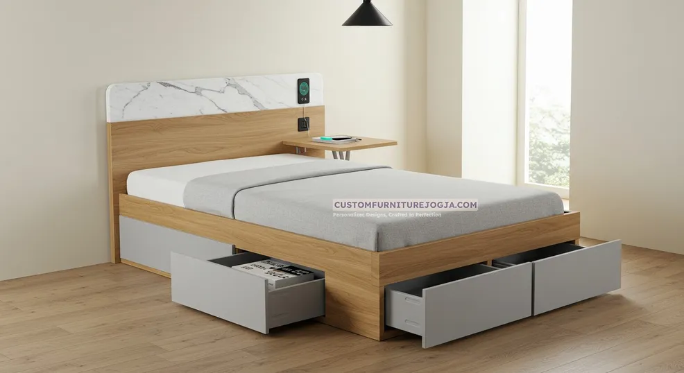 Karya Tempat Tidur Dewasa