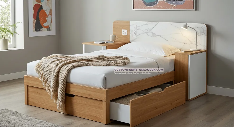 Karya Tempat Tidur Dewasa