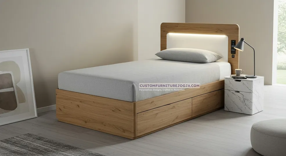 Karya Tempat Tidur Dewasa