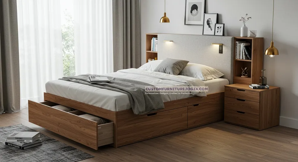 Karya Tempat Tidur Dewasa