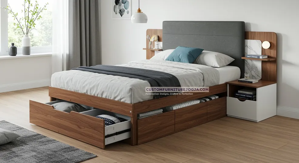 Karya Tempat Tidur Dewasa