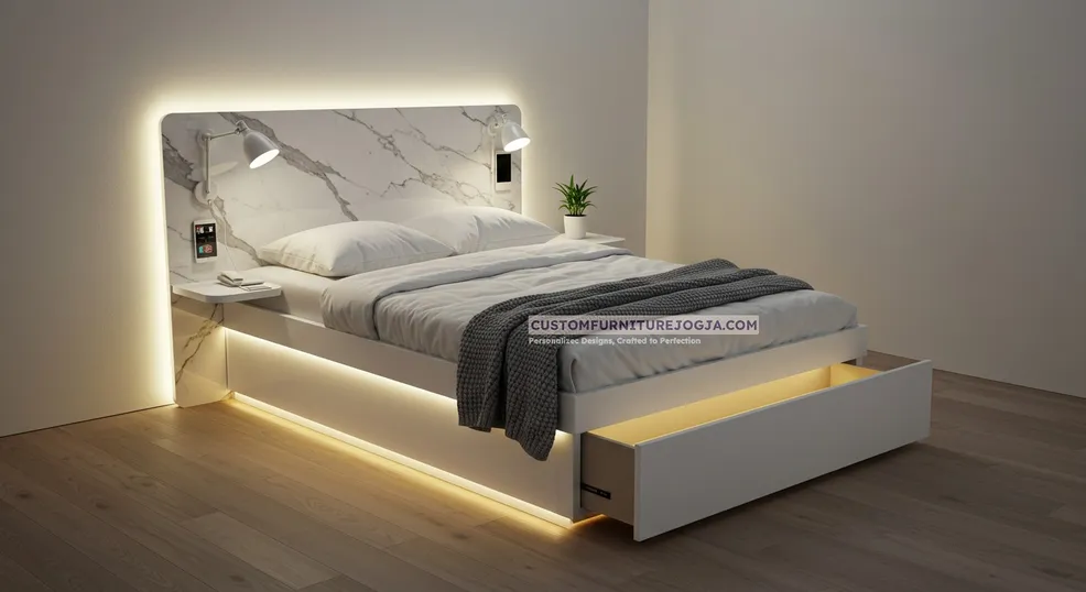 Karya Tempat Tidur Dewasa