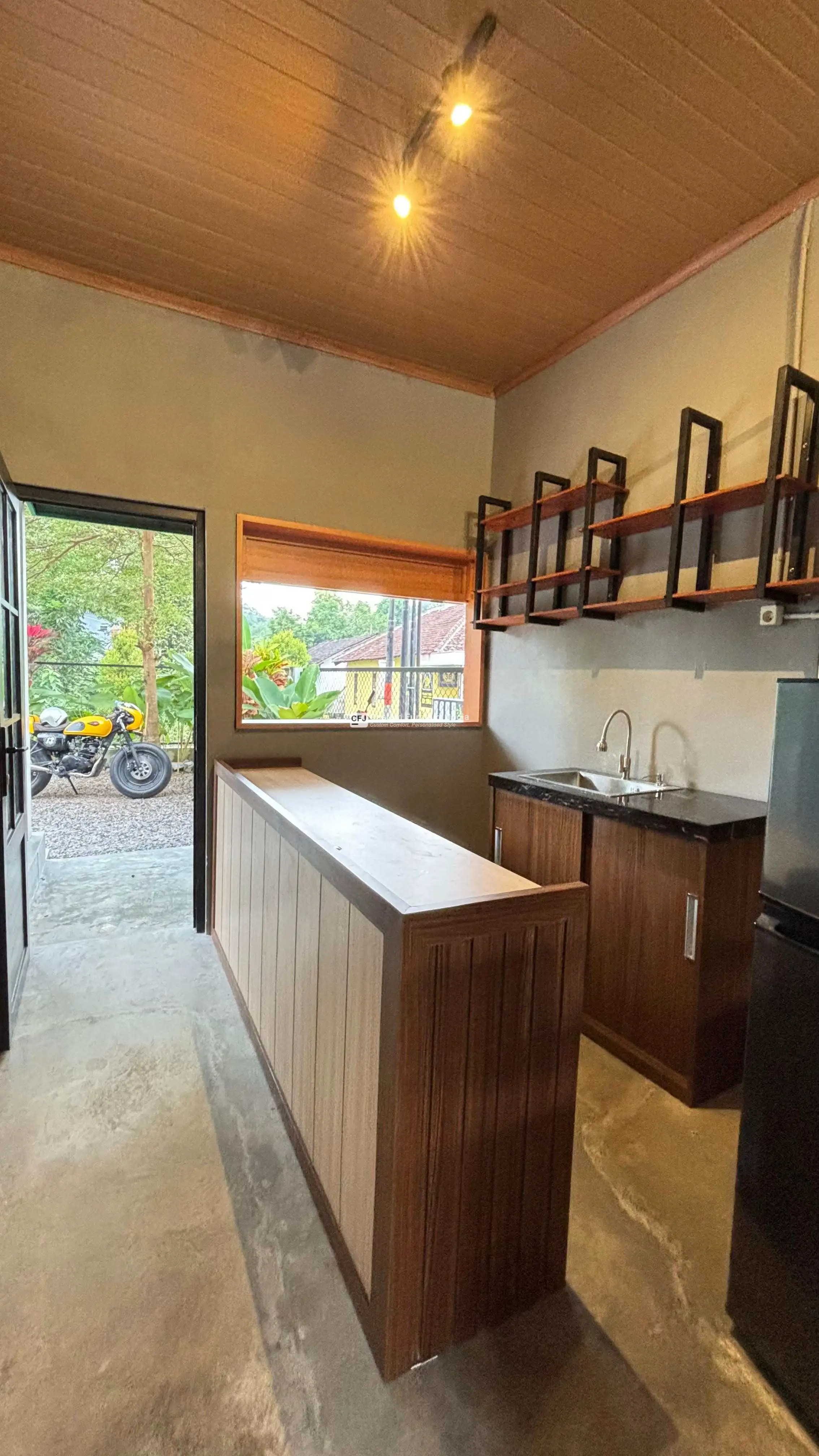 pembuatan meja bar custom jogja
